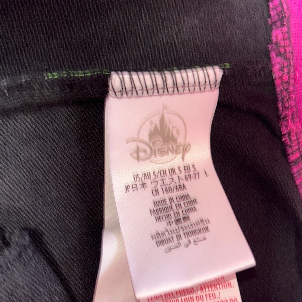Disney Black Shorts with Pink and Blue Highlights - Picture 5 of 12